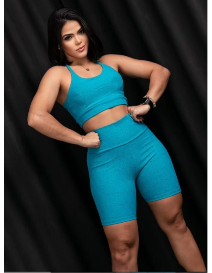 CONJ SHORT ROSSET COM TOP CRUZADO