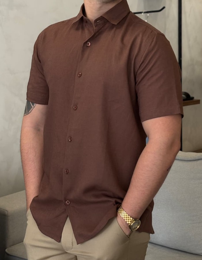 CAMISA MC LINHO ATENAS