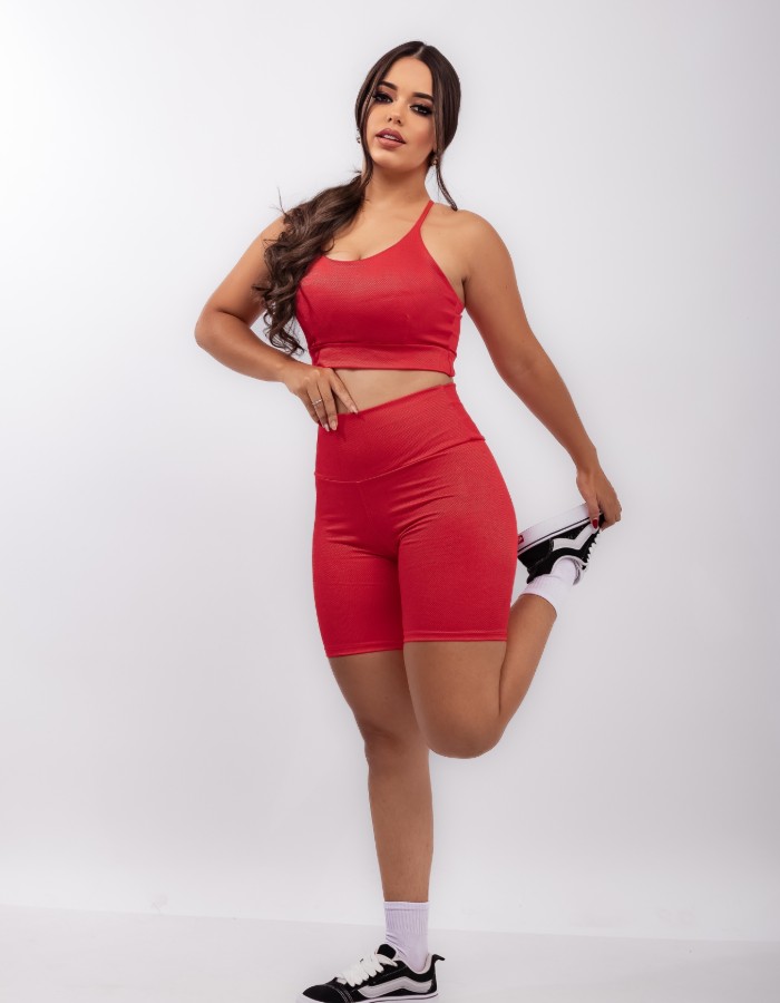 SHORT JACQUARD CONCHA