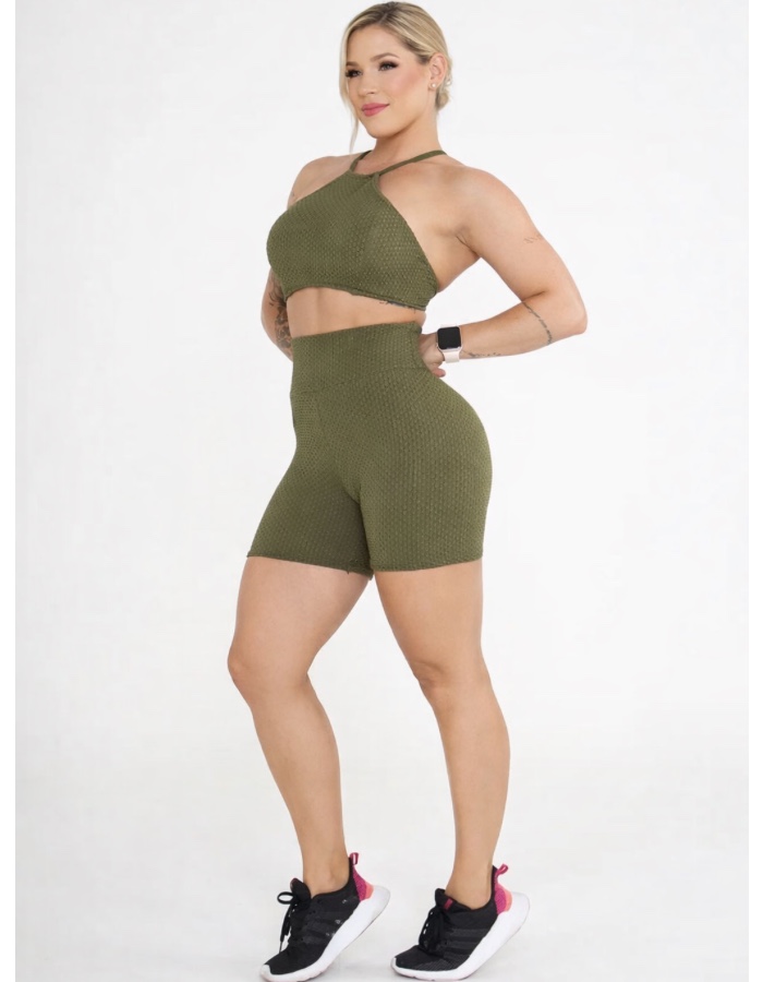 Conjunto de Short brocado 