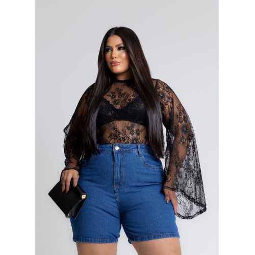 JORTS DENIM ESSENCIAL 100%