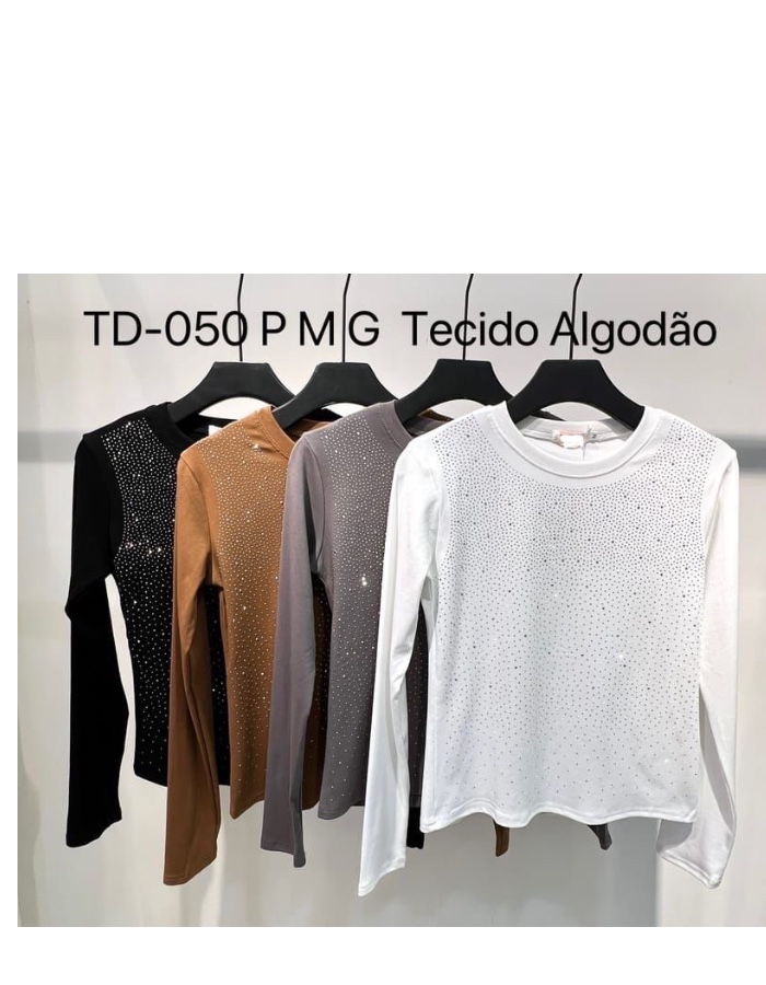 Blusa manga longa 