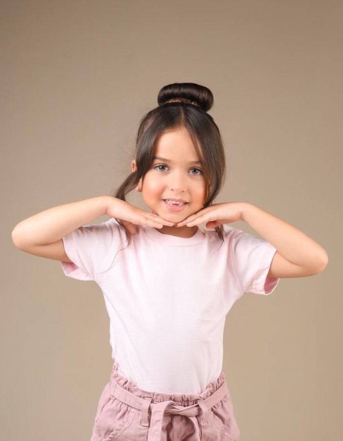 T-SHIRT FEMININA INFANTIL