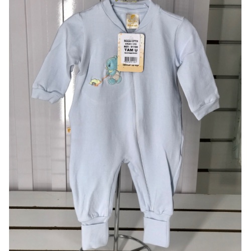 MACACÃO COTTON BORDADO C/ ZÍPER FRUTO DA MALHA 01180