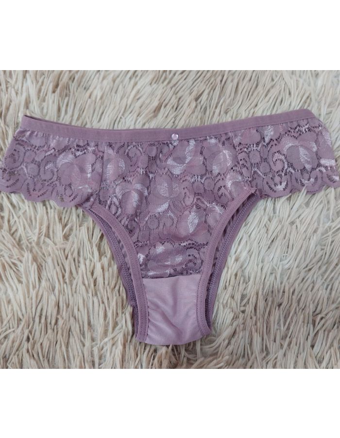 Calcinha frente renda completa 033