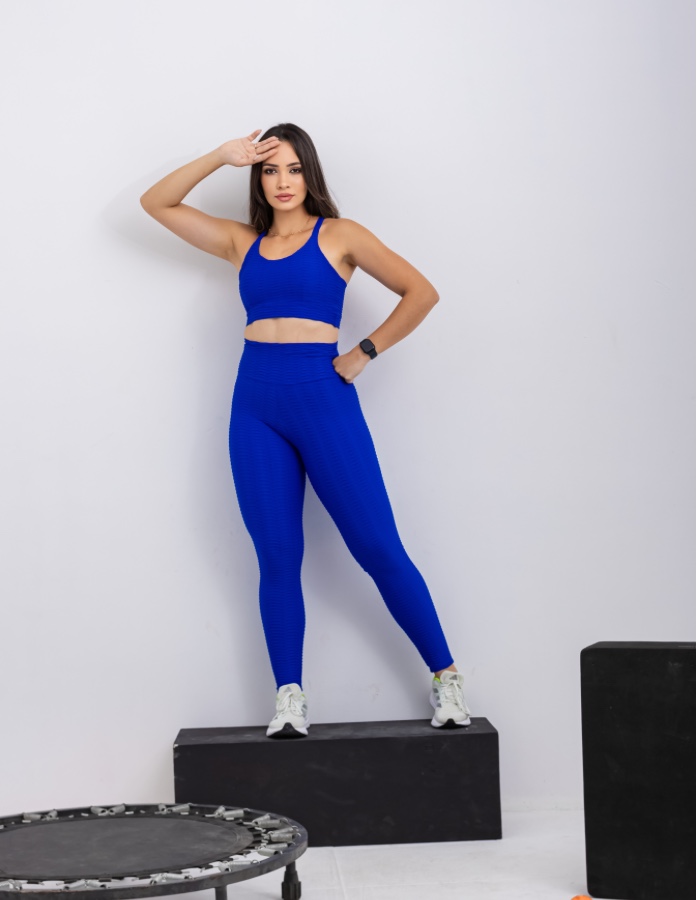 CALÇA JACQUARD BOLHA 