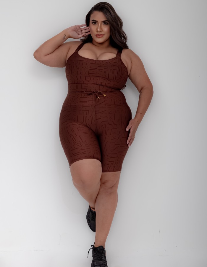 CONJUNTO SHORT BRUNA COM CADARÇO COM TOP DE ALÇA LARGA