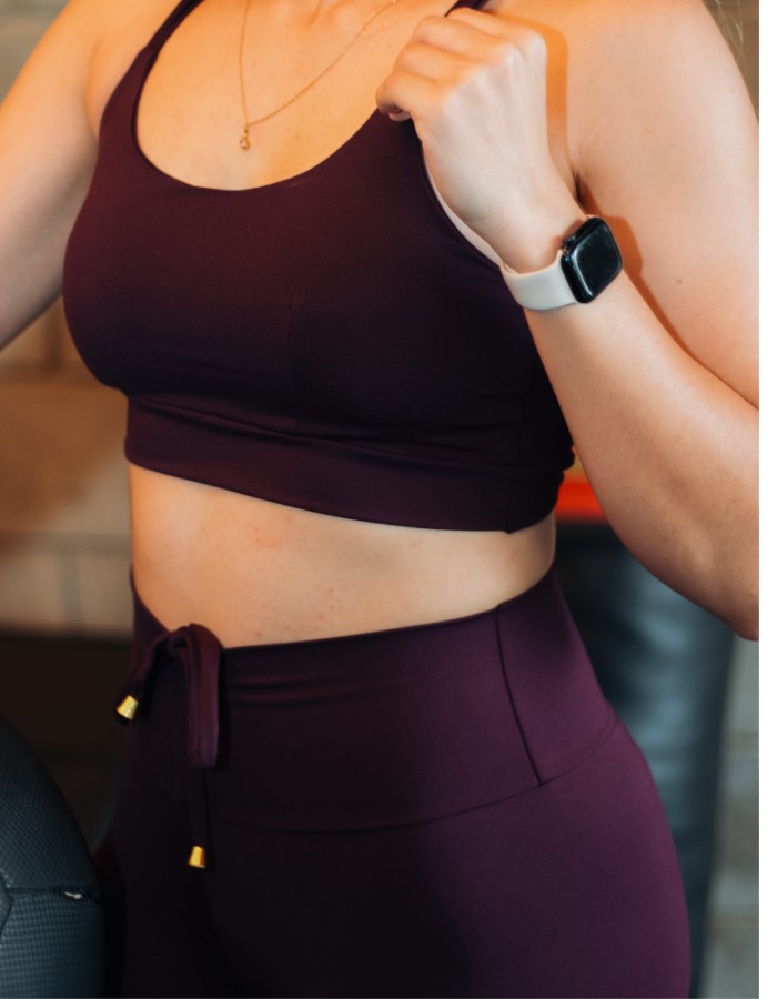 CONJUNTO SHORT POLIAMIDA GRAMATURA 300 COM TOP CRUZADO