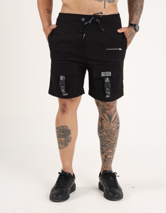 SHORT CARGO DE FIVELA