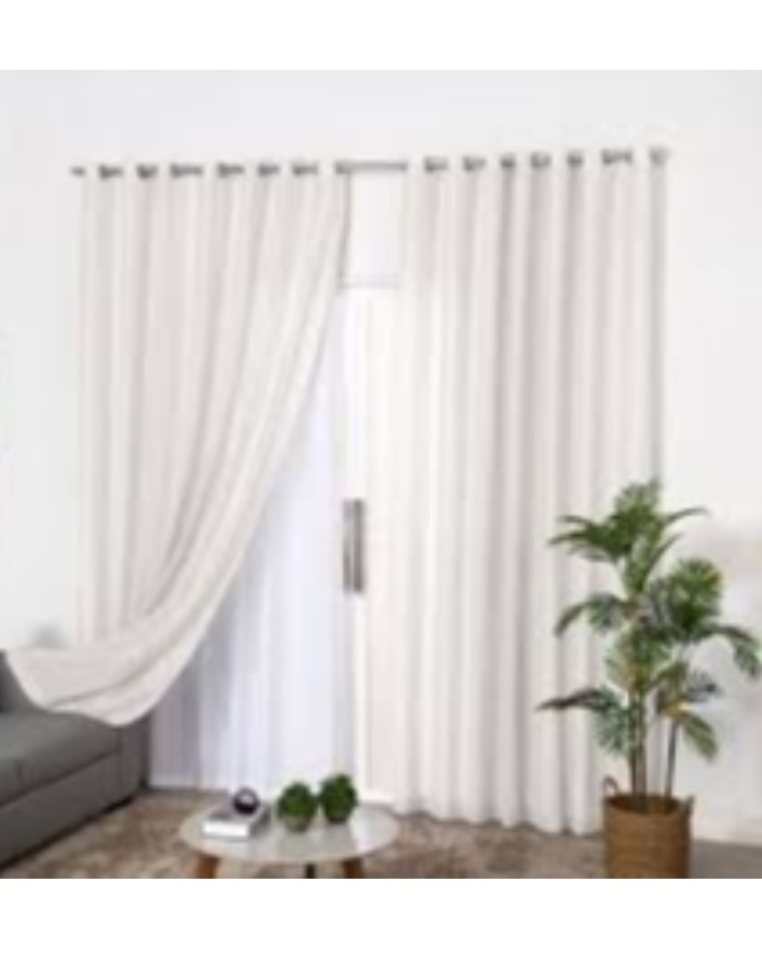 VARAO DE CORTINHA GRANDE PACOTE 10 UNIDADES