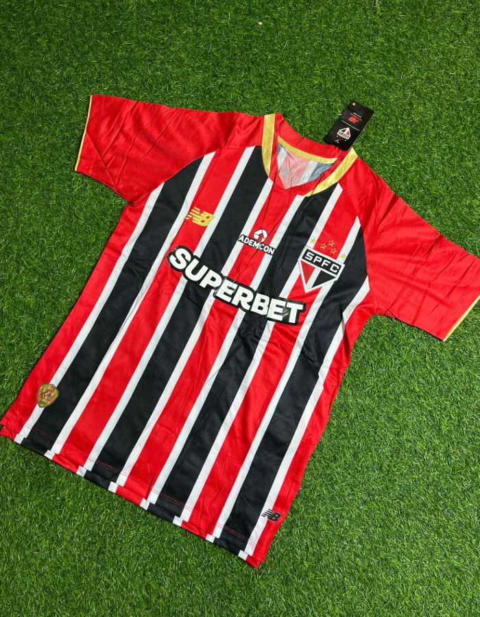 CAMISA SAO PAULO AWAY 25/26 TRICOLOR MASCULINO TORCEDOR