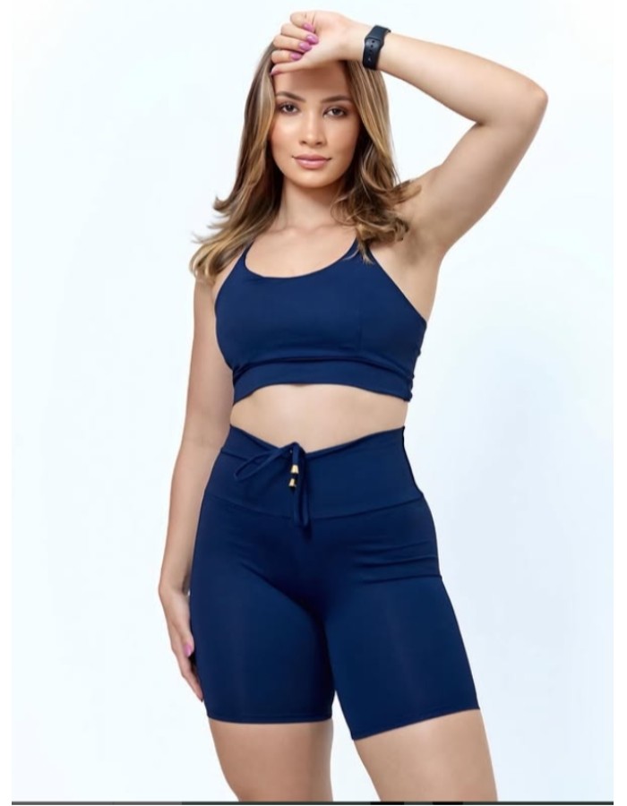 SHORT POLIAMIDA COM CADARÇO GRAMATURA 350