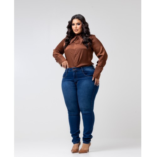 CALÇA SKINNY PREMIUM DISTROY PISTOLADO LYCRA