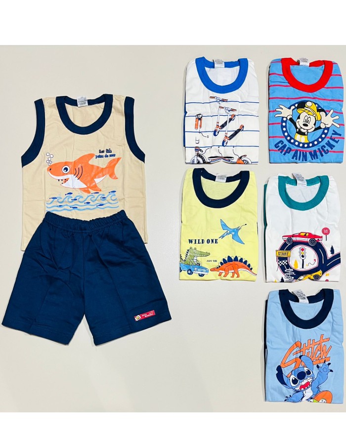 CONJUNTO MOLETINHO REGATA PP E P