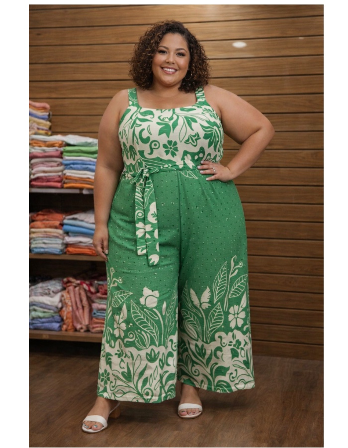 Macacão Plus Marina