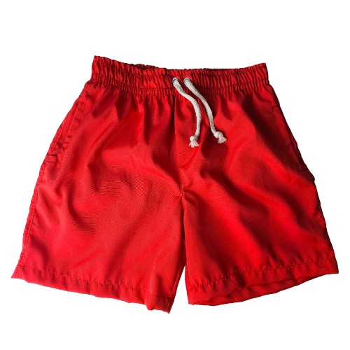 SHORT DE TACTEL LISO INFANTIL MASCULINO