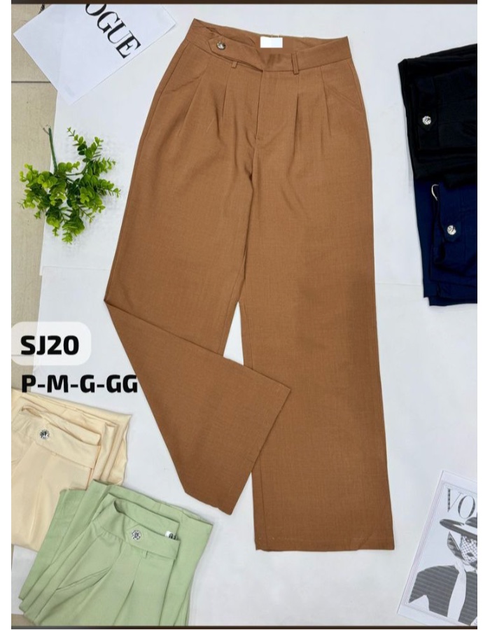 Calça pantalona Claudia 