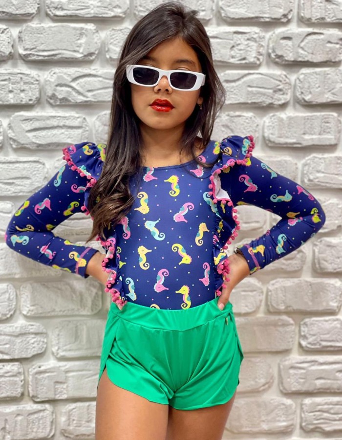 SHORT INFANTIL ABERTO