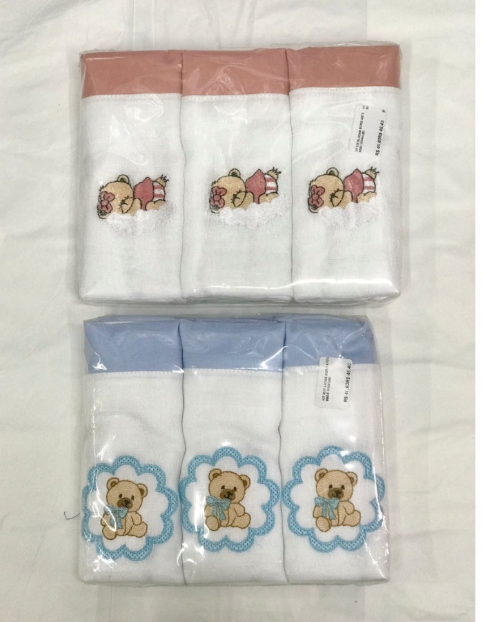 KIT FRALDA BORDADA BORD ART