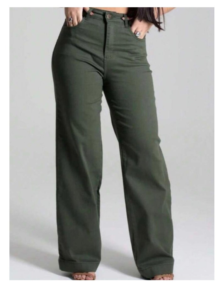 CALÇA WID LEG COR