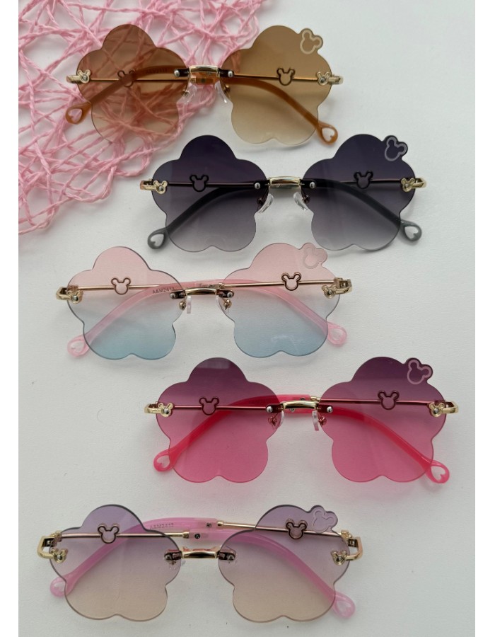 Óculos Flor ( haste metálica)