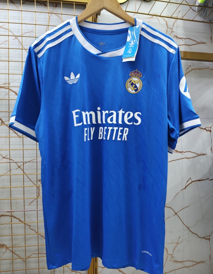 Camisa Do Real Madrid Third 2026 azul