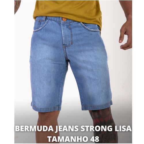 BERMUDA JEANS lisa STRONG PLUS SIZE 48