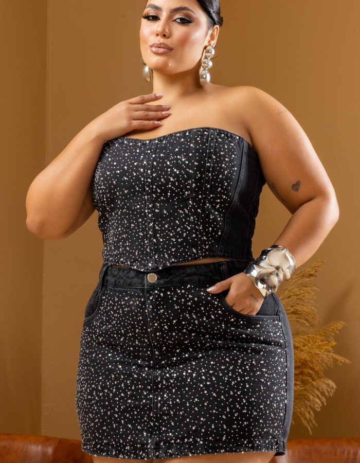 SAIA PLUS PRETA 100%