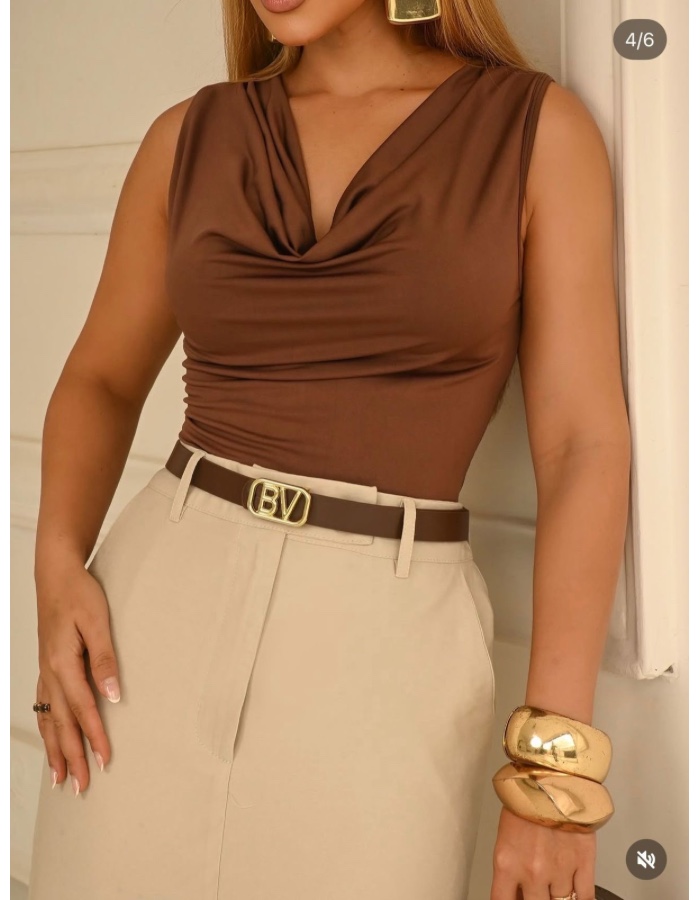 Blusa Poliana degage 