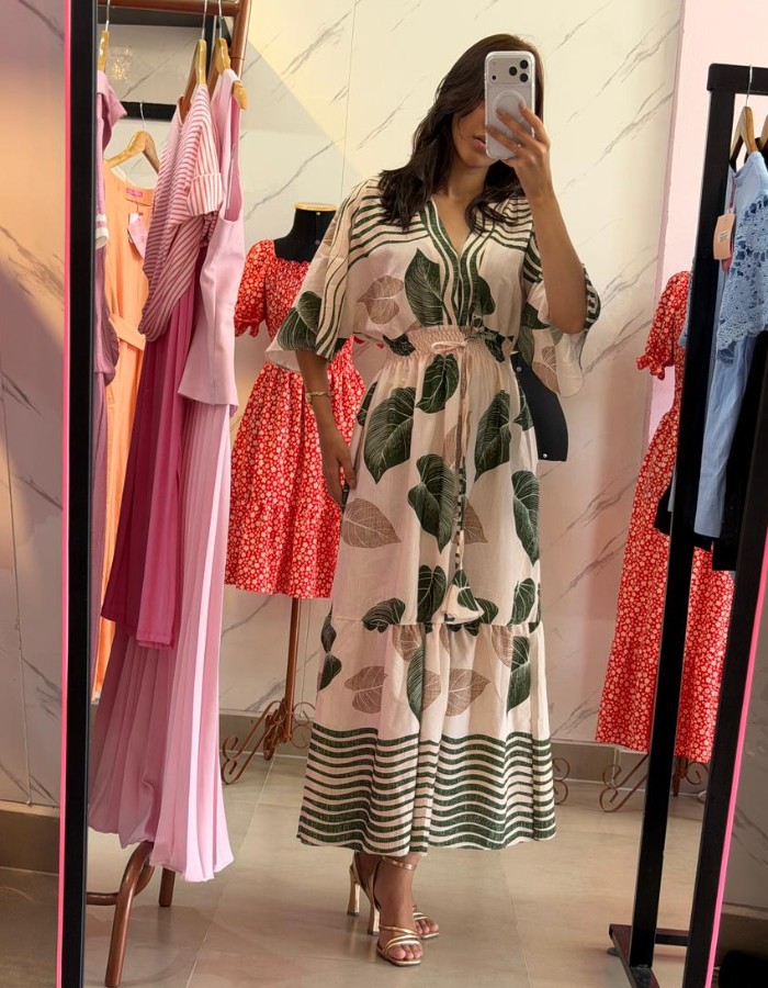 VESTIDO PRAIANA TAM ÚNICO