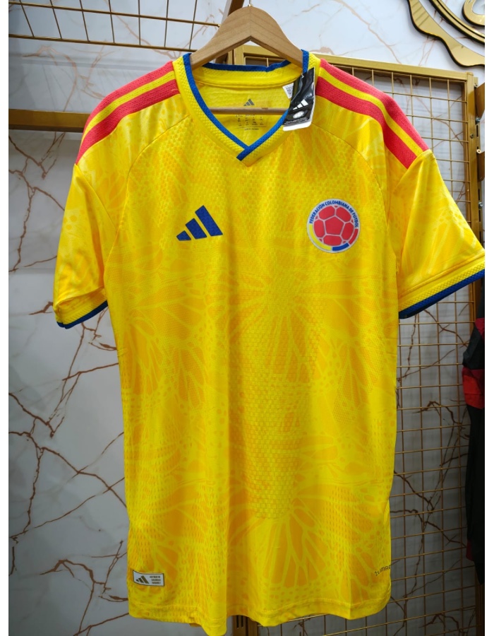 Camisa seleção colombiana 26 amarela torcedor 