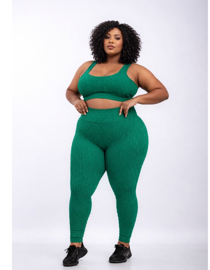 CONJUNTO PLUS POLIAMIDA BOLHA