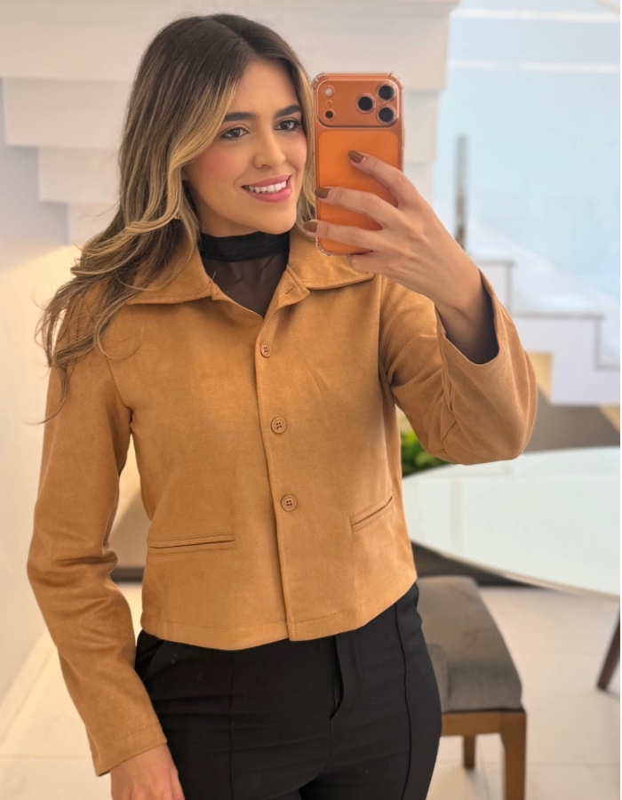JAQUETA SUEDE MT22446