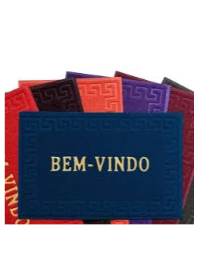 TAPETE BEM-VINDO PACOTE CM 10 UND (R$10,00)
