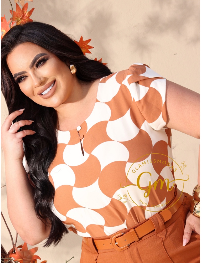 BLUSA PLUS SIZE MÁRCIA 