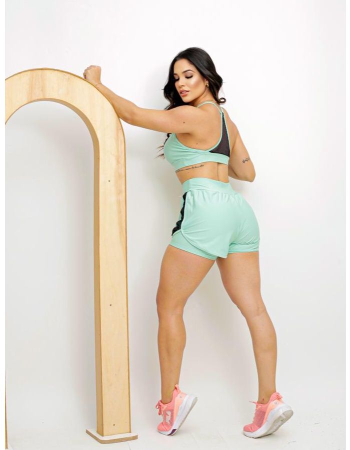 CONJUNTO SHORT DUPLO E TOP