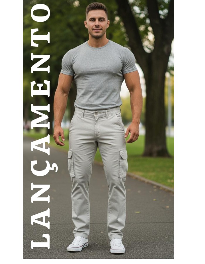 CALÇA CARGO LANÇAMENTO