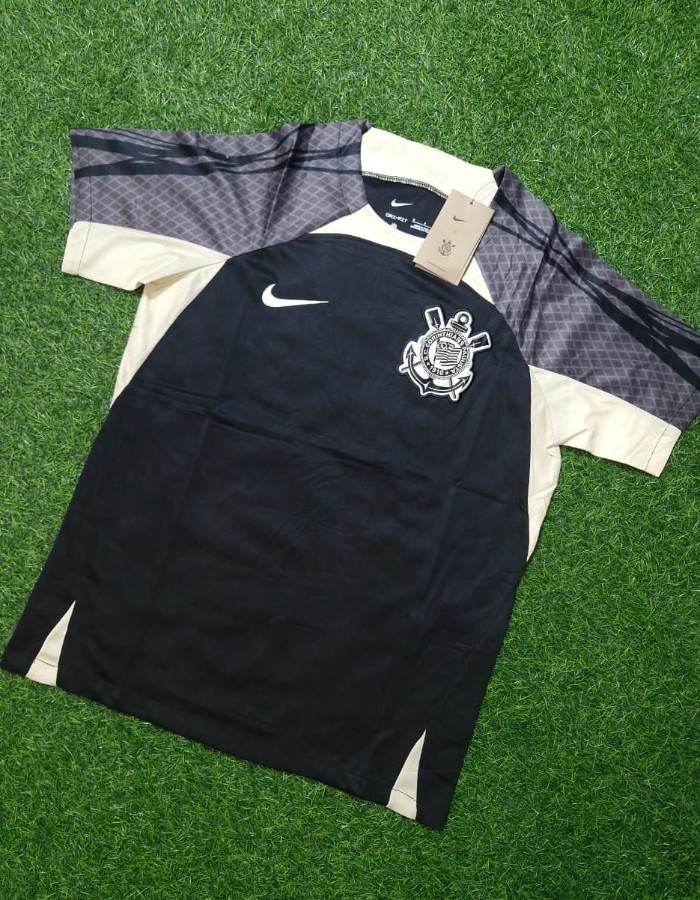  Camisa de Treino Corinthians Preta 2024/2025 MASCULINO