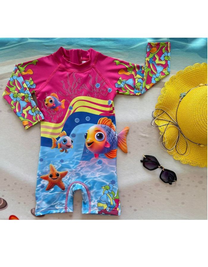 MACACÃO PROTEÇÃO UV 1-2-3