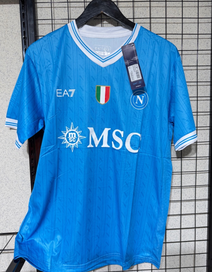 Camisa napoli azul 25/26