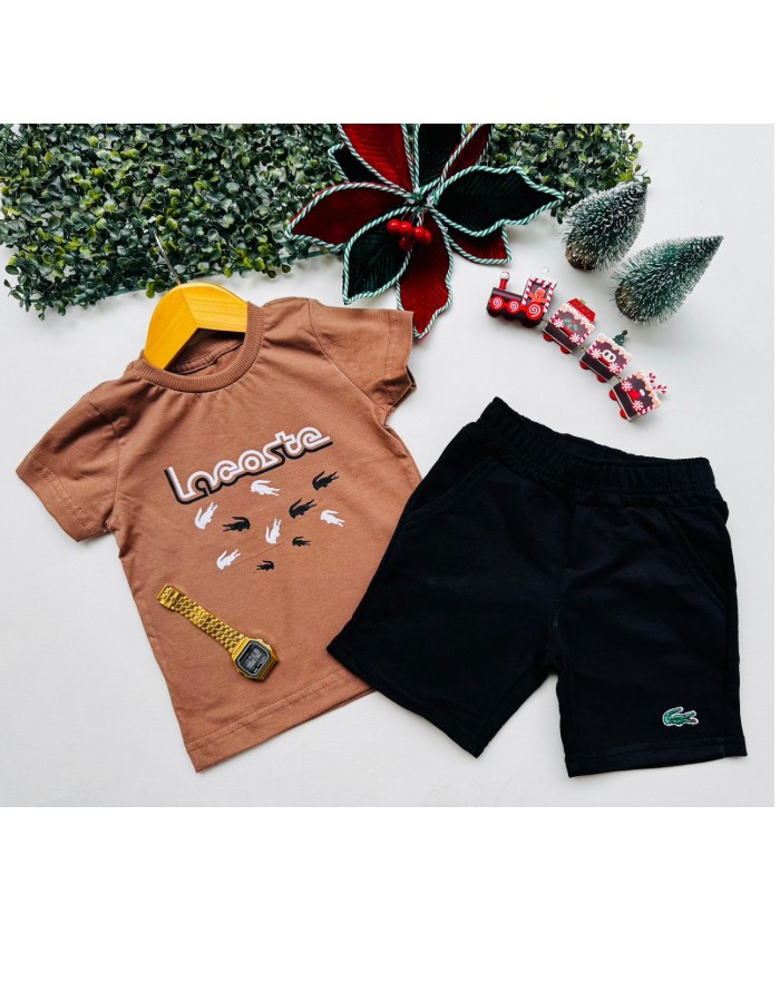 Conjunto menino lacoste