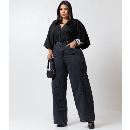 WID LEGG EMENDA PRA FRENTE BLACK MARMORIZADA