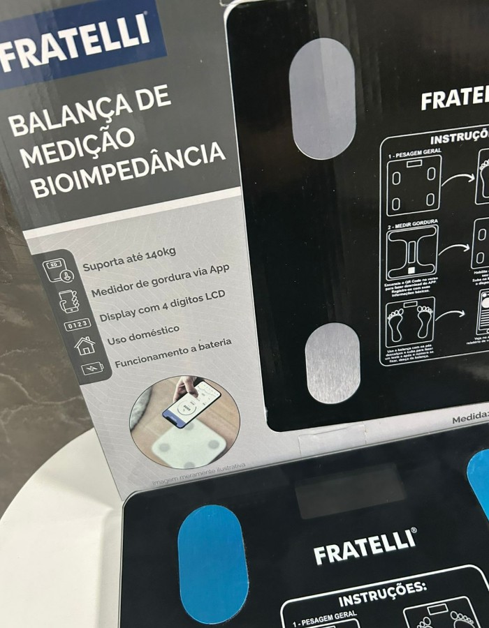 BALANÇA DE MEDIÇÃO BIOIMPEDÂNCIA