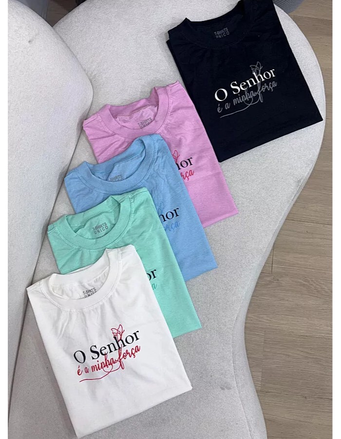 T-SHIRT MINHA FORÇA