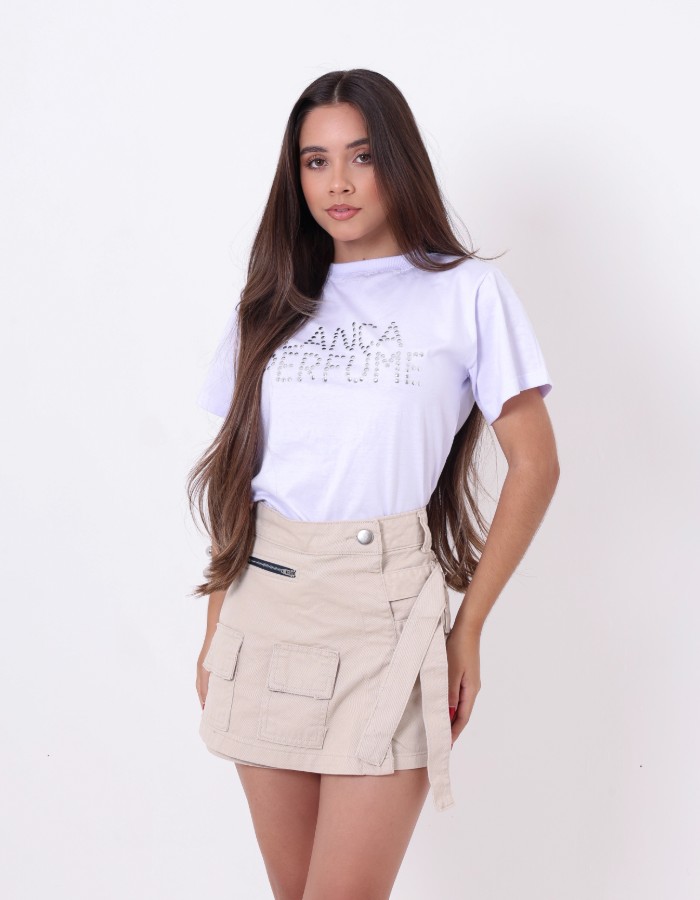 SHORT SAIA COM FIVELA FRONTAL (DESGRADEADA)