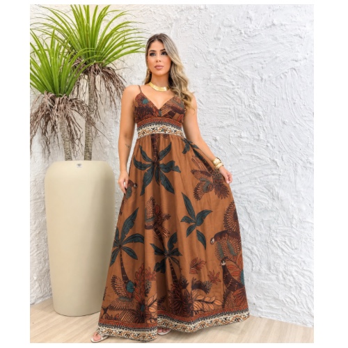 VESTIDO LONGO FARM RAFA