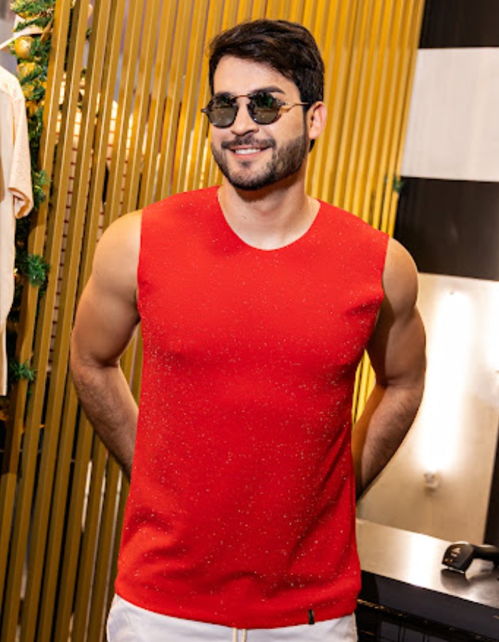 REGATA MACHÃO Lurex