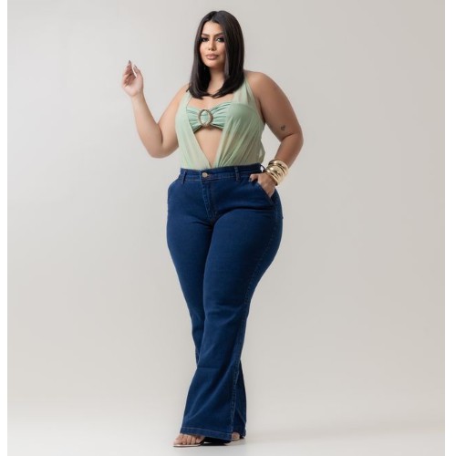 CALÇA FLARE DISTROY COM LYCRA