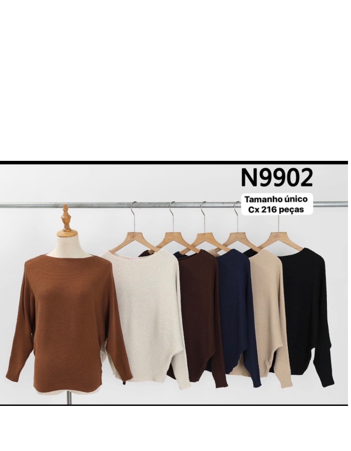 Blusa manga longa 