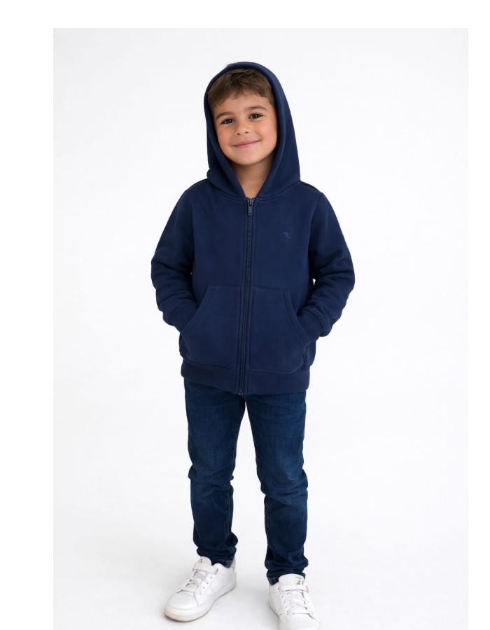 CASACO INFANTIL MOLETOM